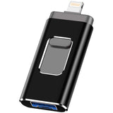 Four-in-one Small Push-pull Metal USB Drive - Minihomy