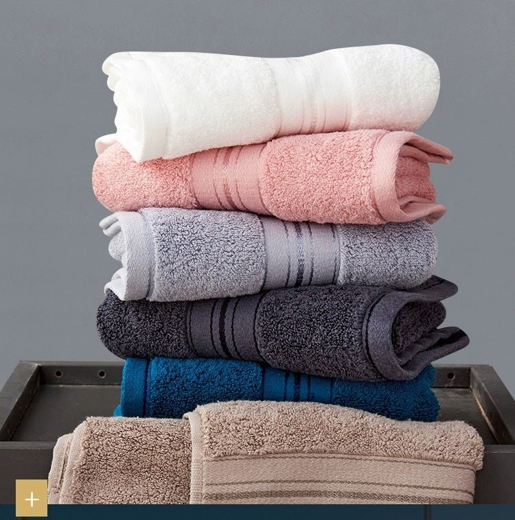 Egyptian Cotton Towel Set Bath Towel And Face Towel Soft Comfortable Bathroom Towel - Minihomy