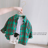 Children's Plaid Shirts In Baby Shirts For Men And Women - Minihomy