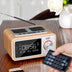 Bluetooth Speaker Alarm Clock Radio Mobile Phone Clock Small Stereo - Minihomy