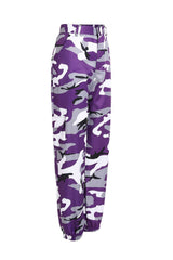 Camouflage Workwear Denim Casual Harem Pants - Minihomy