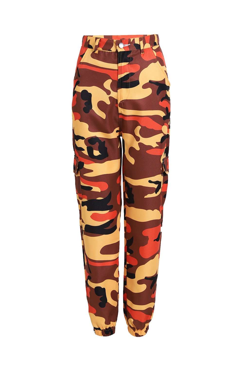 Camouflage Workwear Denim Casual Harem Pants - Minihomy