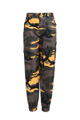 Camouflage Workwear Denim Casual Harem Pants - Minihomy