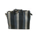 One-shoulder Striped Portable Canvas Bag Student Fashion Portable Lady Messenger Bag - Minihomy