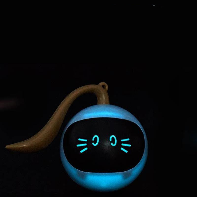 Interactive LED Rotating Pet Ball - Colorful & Fun for Cats and Dogs - Minihomy