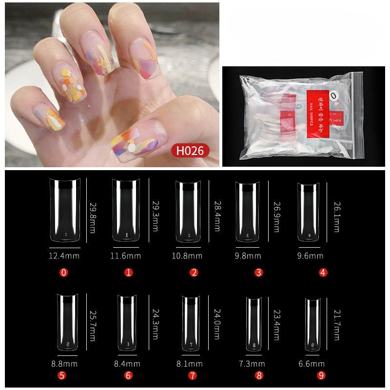 Nail Art No Trace Drop Nails - Minihomy