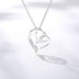 Classic Love Heart Pendant Women's Heart Necklace - Minihomy