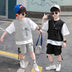 Children's Clothing Boys Summer Short-Sleeved Overalls - Minihomy