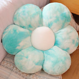 Color Flower Pillow Sun Flower Plush Cushion - Minihomy