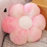 Color Flower Pillow Sun Flower Plush Cushion - Minihomy