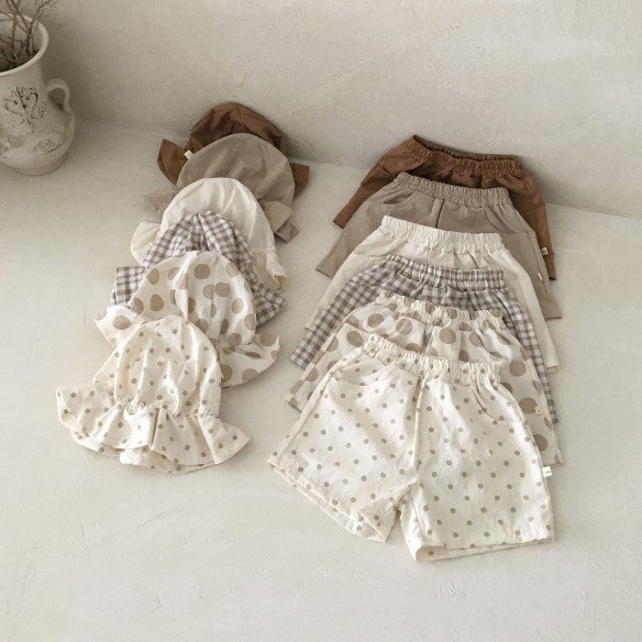 Summer Cotton And Linen Casual Shorts For Baby Thin Comfortable