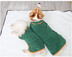 Pet Puppy Clothes Bathing Robe Neck Pet Clothes Tucked Waist Dog Shirts - Minihomy