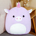 Cute Fat Fat Plush Toy Animal Doll Kawaii  Deer Pig Soft Pillow - Minihomy