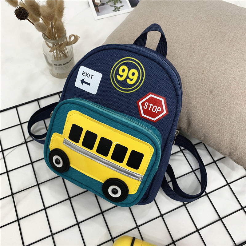 Cute Cartoon Kids Backpack - Small School Book Bag for Boys & Girls - Minihomy