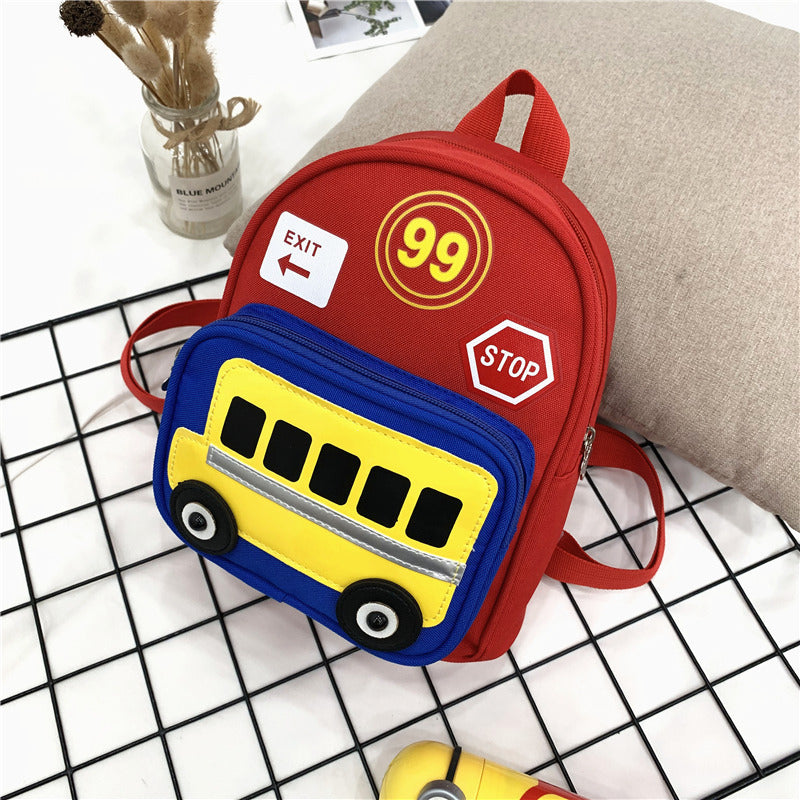 Cute Cartoon Kids Backpack - Small School Book Bag for Boys & Girls - Minihomy