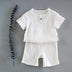 Boy And Girl Baby Short-sleeved Summer Suit - Minihomy