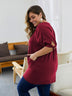 Plus size fashion t-shirt - Minihomy