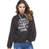 Hooded Casual Ladies Loose Sweatshirts - Minihomy