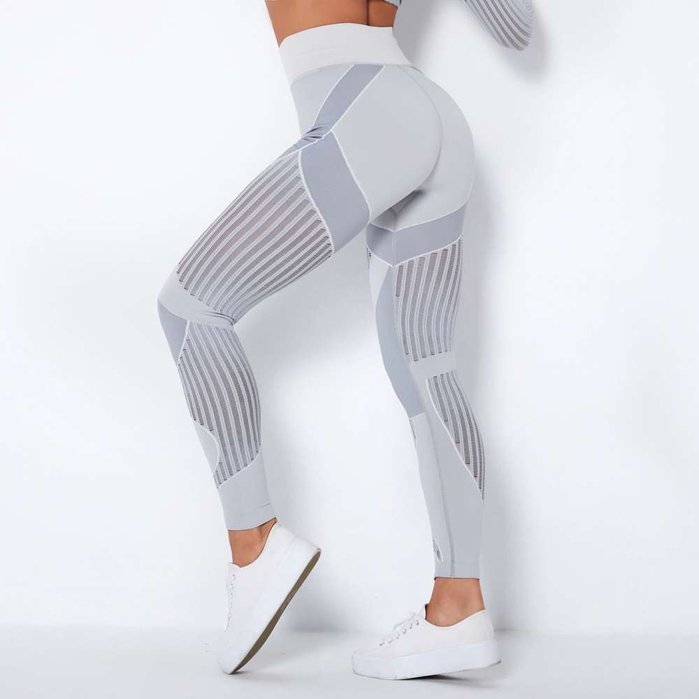 High waist hip lift yoga pants - Minihomy