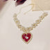 Love Heart Necklace - Minihomy