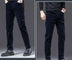 Mens Autumn Outer Wear Plus Velvet Straight Trousers - Minihomy