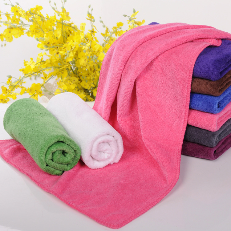 Thickened microfiber children towel