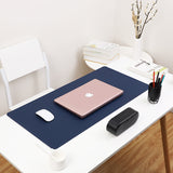 Extra Large Leather Mouse Pad - Double-Sided Design - Minihomy