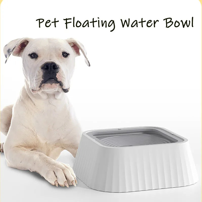 Portable Dog Water Bowl - No Wet Mouth, Splash-Free, Floating Drinker for Pets - Minihomy