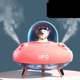 Dual Nozzles Wireless Air Humidifier - UFO Cartoon Bear Water Diffuser - Minihomy