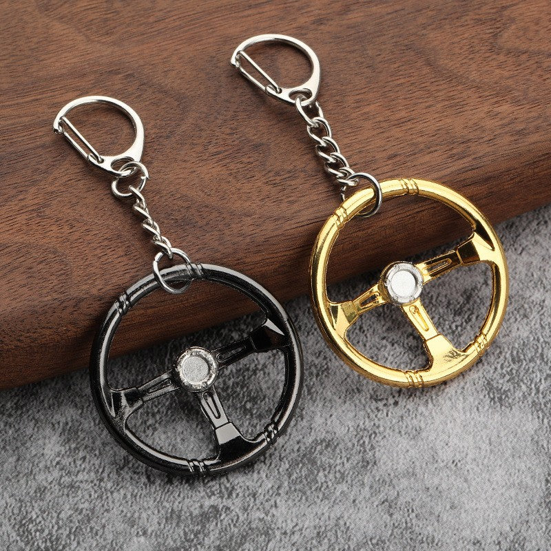 Racing Steering Wheel Cool Modification Car Key Ring: Elevate Your Style on the Road