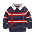 Boys plaid jacquard sweater - Minihomy