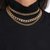 Hip Hop Ins Geometric Retro Necklace: Make a Statement with Style - Minihomy