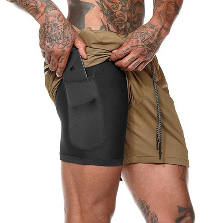 Beach Pants Casual Shorts Mesh Sports Pants - Minihomy