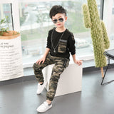 Camouflage long sleeve kids suit - Minihomy