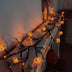 Halloween LED Willow Vine String Light Cool Cartoon Bat Pumpkin Decoration - Minihomy