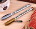 Creative stationery Metal color craft pen golden and silver paint pen - Minihomy