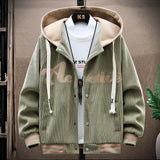 Youth Baseball Jacket Spring And Autumn Hooded Jacket