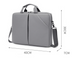 Portable Laptop Bag Multi-function Cross Body - Minihomy