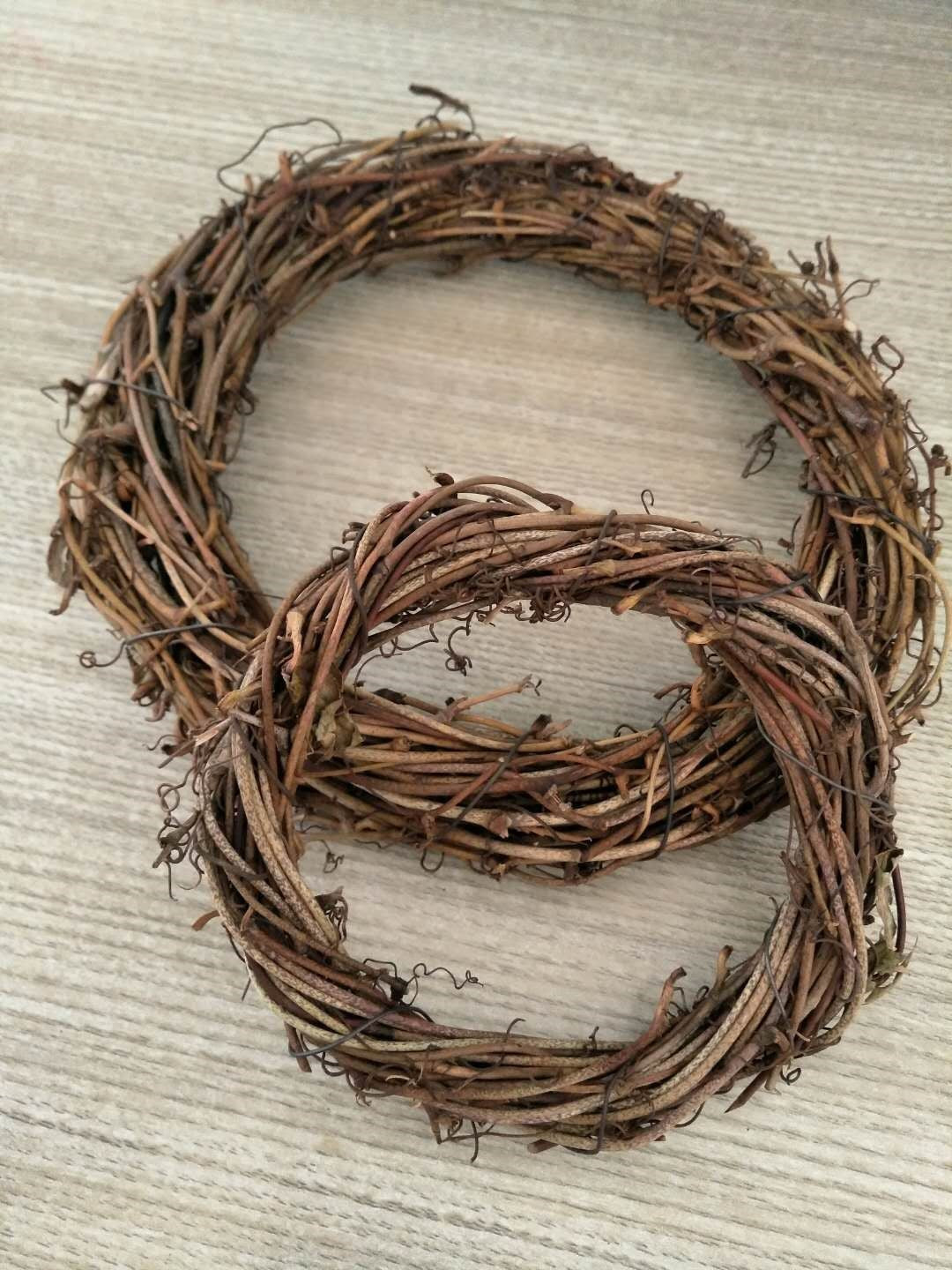 Natural Rattan Wreath DIY Kit - Home Decor