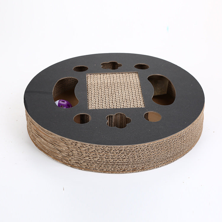 Corrugated cat scratch board cat toy - Minihomy