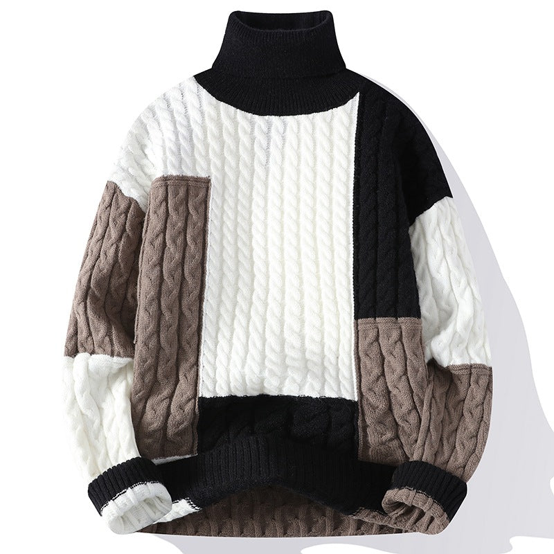 Turtleneck Pullover Thick Sweater Soft Warm Pure Cashmere Simple Bottoming Shirt: Cozy Comfort for Chilly Days