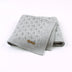 Baby Blanket Knitted Leaves Hollow Blanket - Minihomy