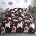 Cartoon Pug Bedding Set - Minihomy