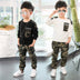 Camouflage long sleeve kids suit - Minihomy