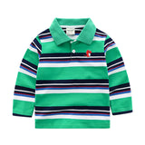 Boys striped long sleeve T-shirt - Minihomy