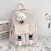 Nylon School Bags For Teenage Girls Waterproof School Laptop Backpack - Minihomy