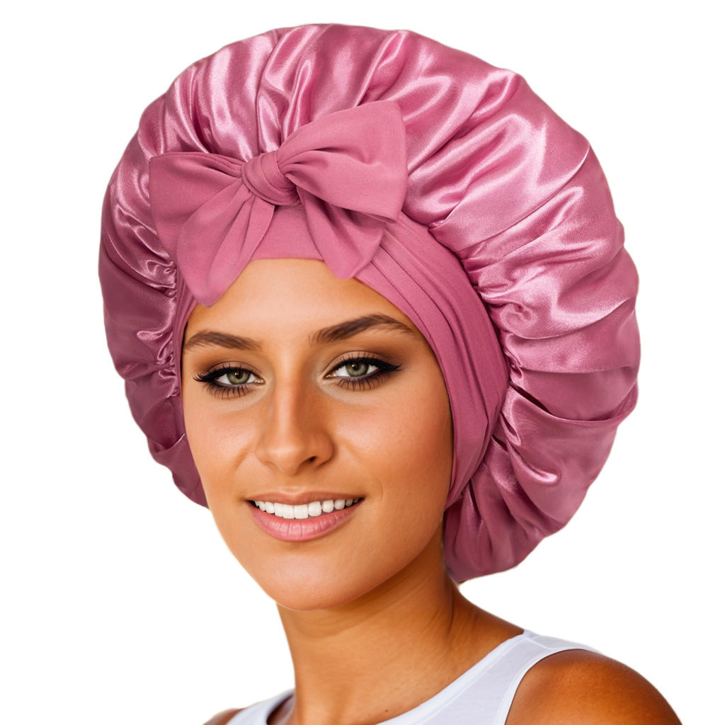 Satin Bonnet for Sleeping - Silk Bonnet for Curly Hair