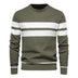 Men's  Casual Striped Sweater - Minihomy