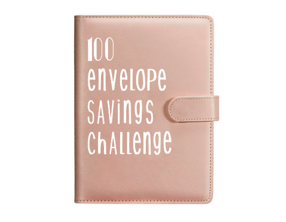 Couple Challenge Save Money Deposit And Savings Journal Book Loose-leaf Binder - Minihomy