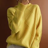 Knitwear Autumn And Winter Long-sleeved Outer Wear Bottoming Shirt - Minihomy